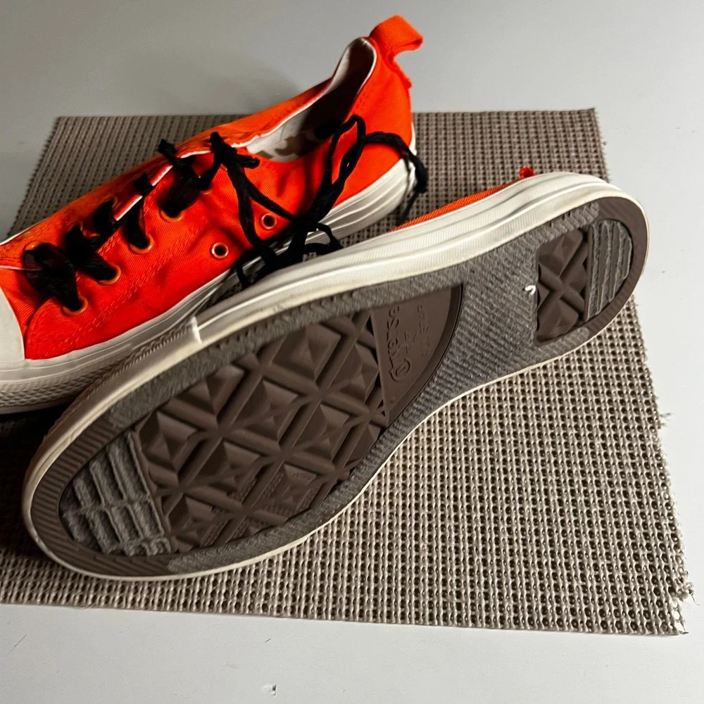 Converse Chuck Taylor All Star Orange Camo Lining Low Top Sneakers 161435F